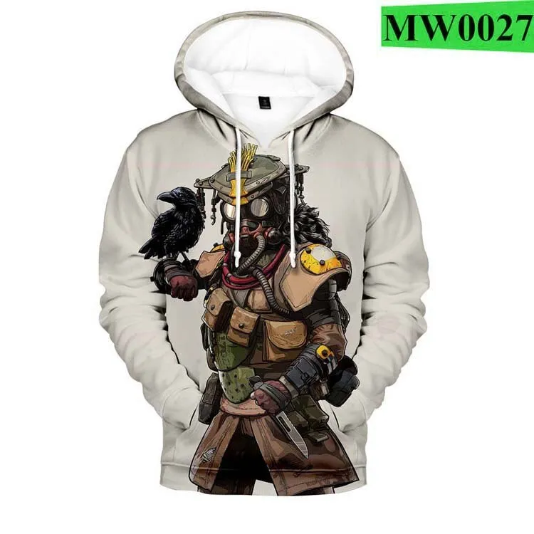 Apex Legends Game Men's Hoodie 2021product Listing Popular Long Sleeve Tracksuit Hoodies 3D Print Plus Size Clothes Apex Legends