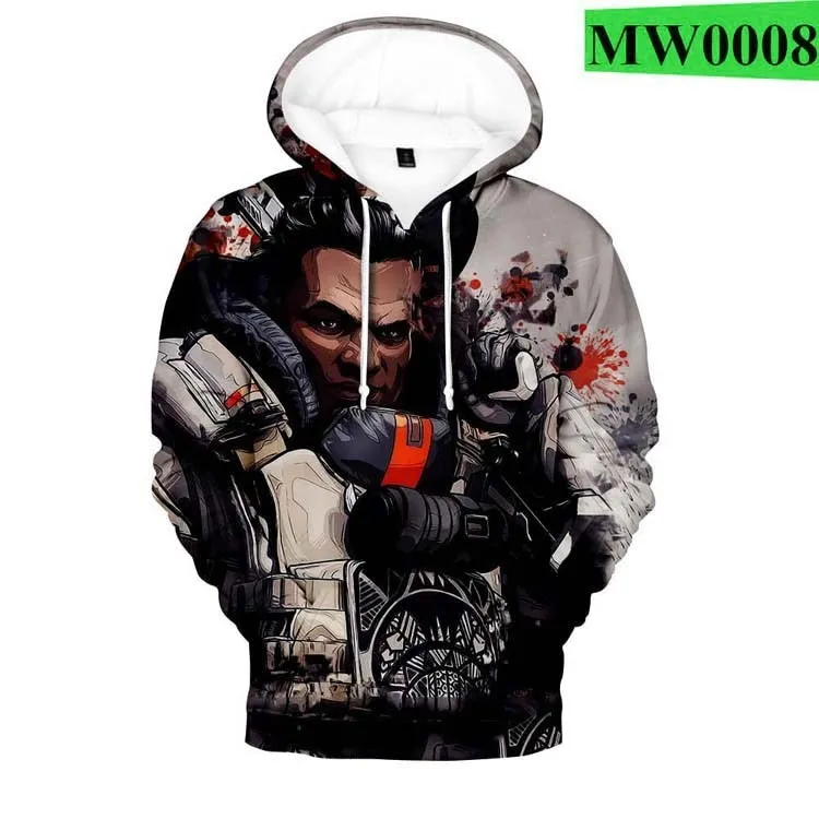 Apex Legends Game Men's Hoodie 2021product Listing Popular Long Sleeve Tracksuit Hoodies 3D Print Plus Size Clothes Apex Legends