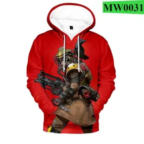 Apex Legends Game Men's Hoodie 2021product Listing Popular Long Sleeve Tracksuit Hoodies 3D Print Plus Size Clothes Apex Legends