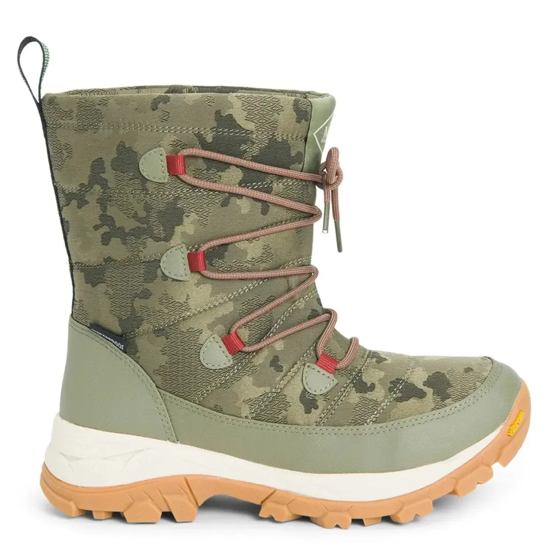 Arctic Ice Ladies Nomadic Vibram All Terrain Short Boots - Olive/Camo by Muckboot