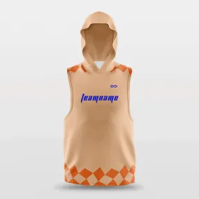 Checkerboard - Customized Basketball Sleeveless Hoodies