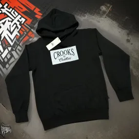 *CROOKS & CASTLES* (BLACK) PULLOVER HOODIES FOR WOMEN