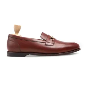 Delara - Men's Reddish Brown Calf Leather Loafer