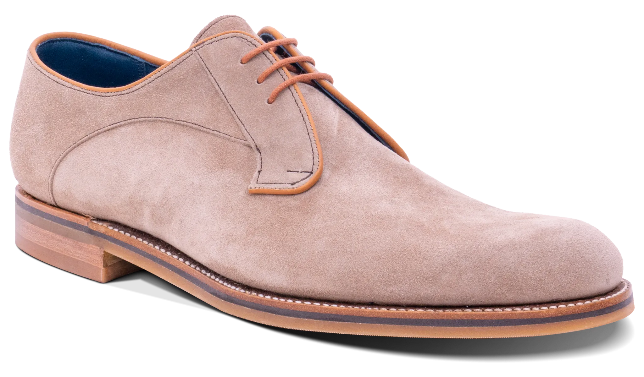 Derby - Parchment Suede