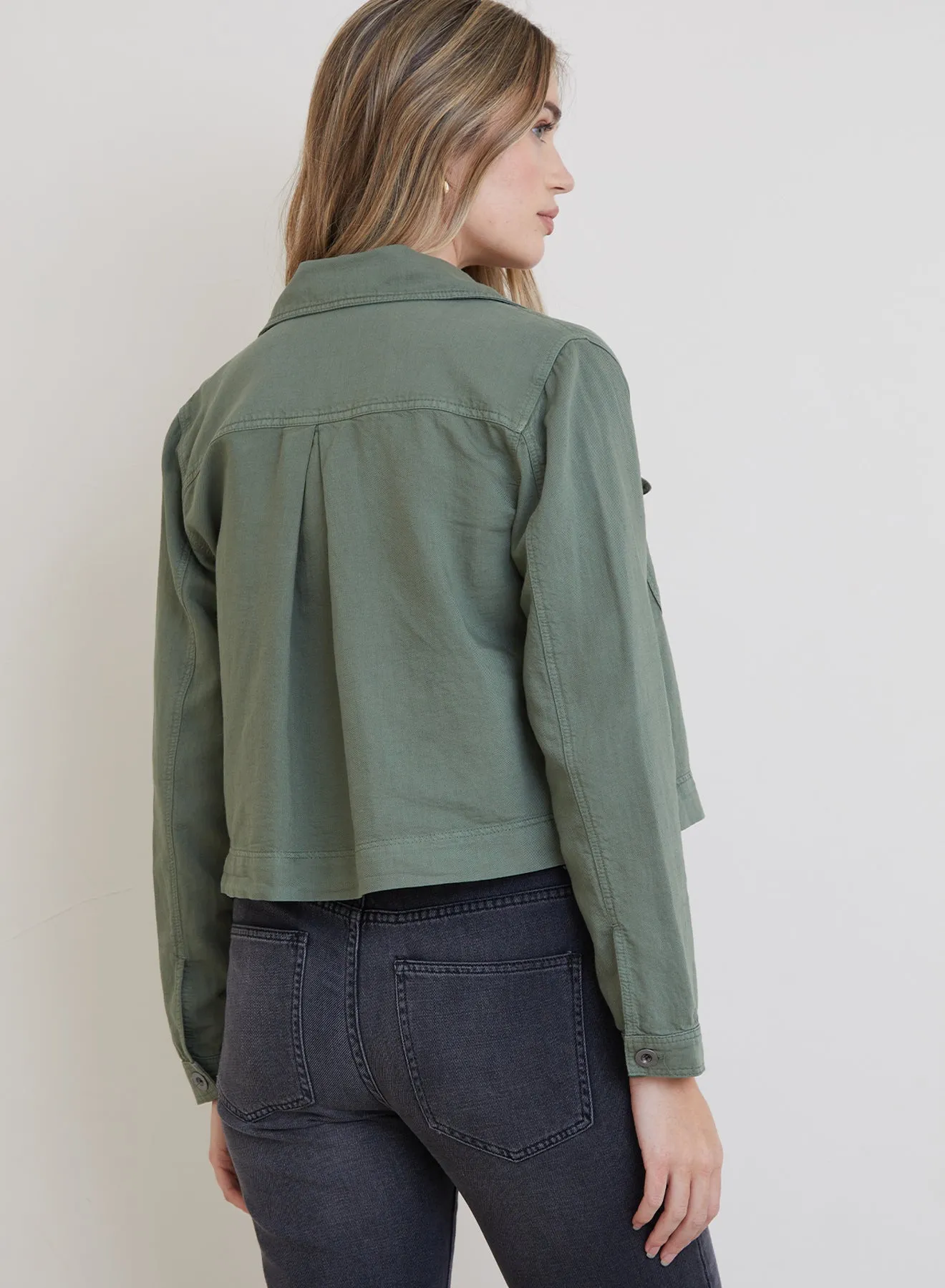 Flap Pocket Utility Jacket