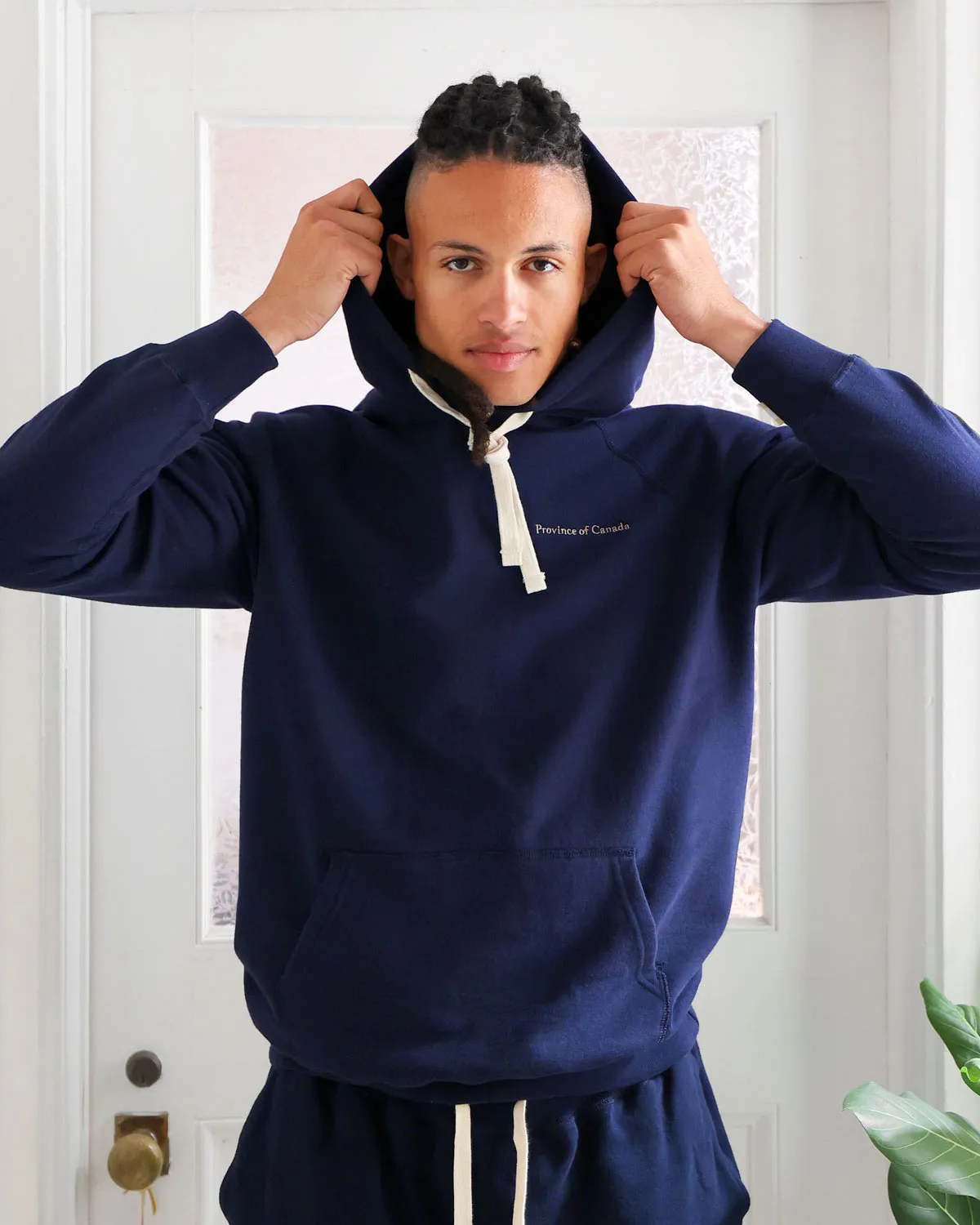 French Terry Hoodie Navy - Unisex