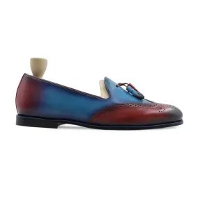 Galliumix - Men's Multicolor Calf Leather Loafer