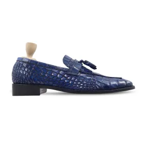 Jemar - Men's Blue Calf Leather Loafer