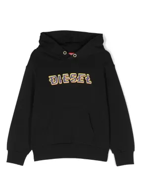 Kids Pullover Hoodie (Black) - DJ01367KYAQKK900