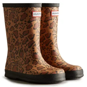 Little Kids Original First Classic Leopard Print Boot by Hunter