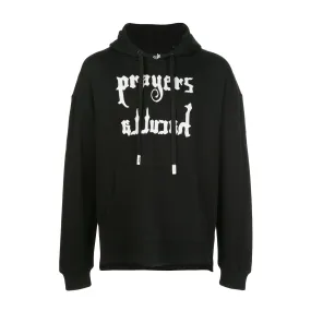 MOTHER DROP SHOULDER HOODIE BLACK