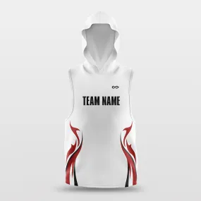 Pure Fire - Customized Basketball Sleeveless Hoodies