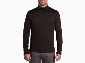 RYZER QUARTER ZIP - Black Coffee