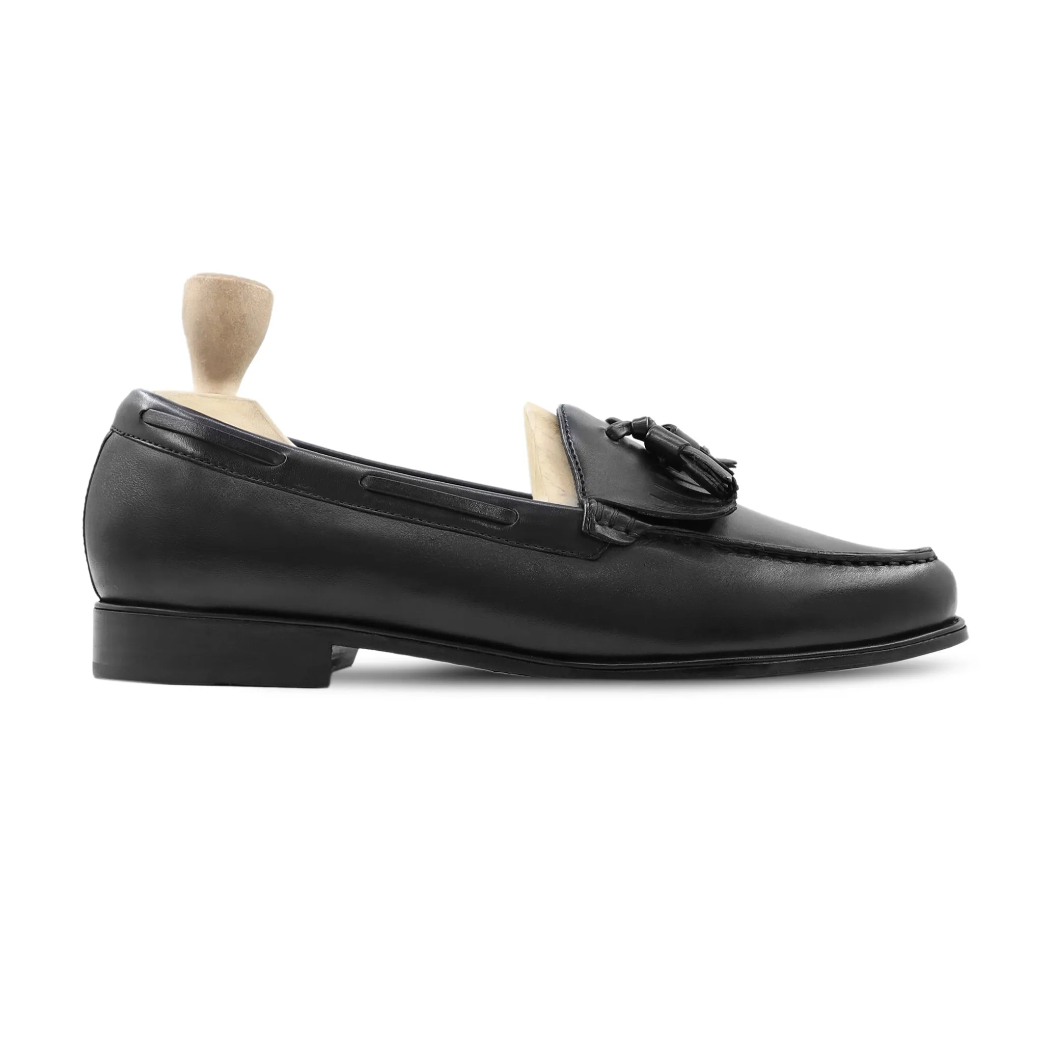 Tsubasa - Men's  Black Calf Leather Loafer