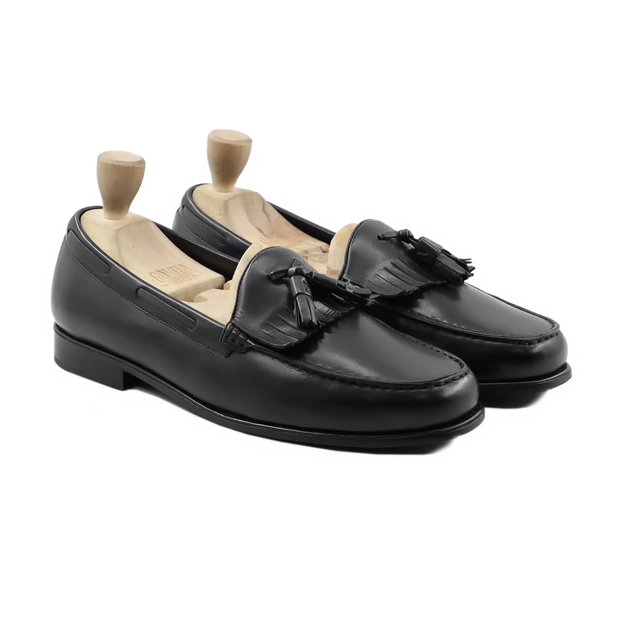 Tsubasa - Men's  Black Calf Leather Loafer