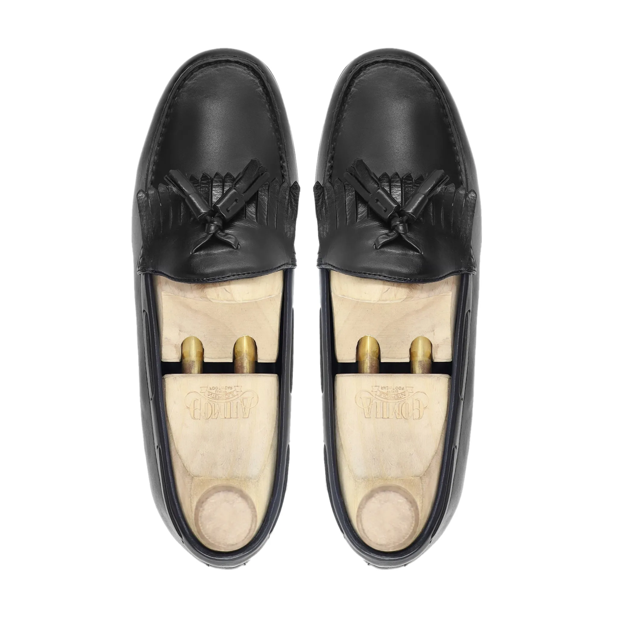 Tsubasa - Men's  Black Calf Leather Loafer