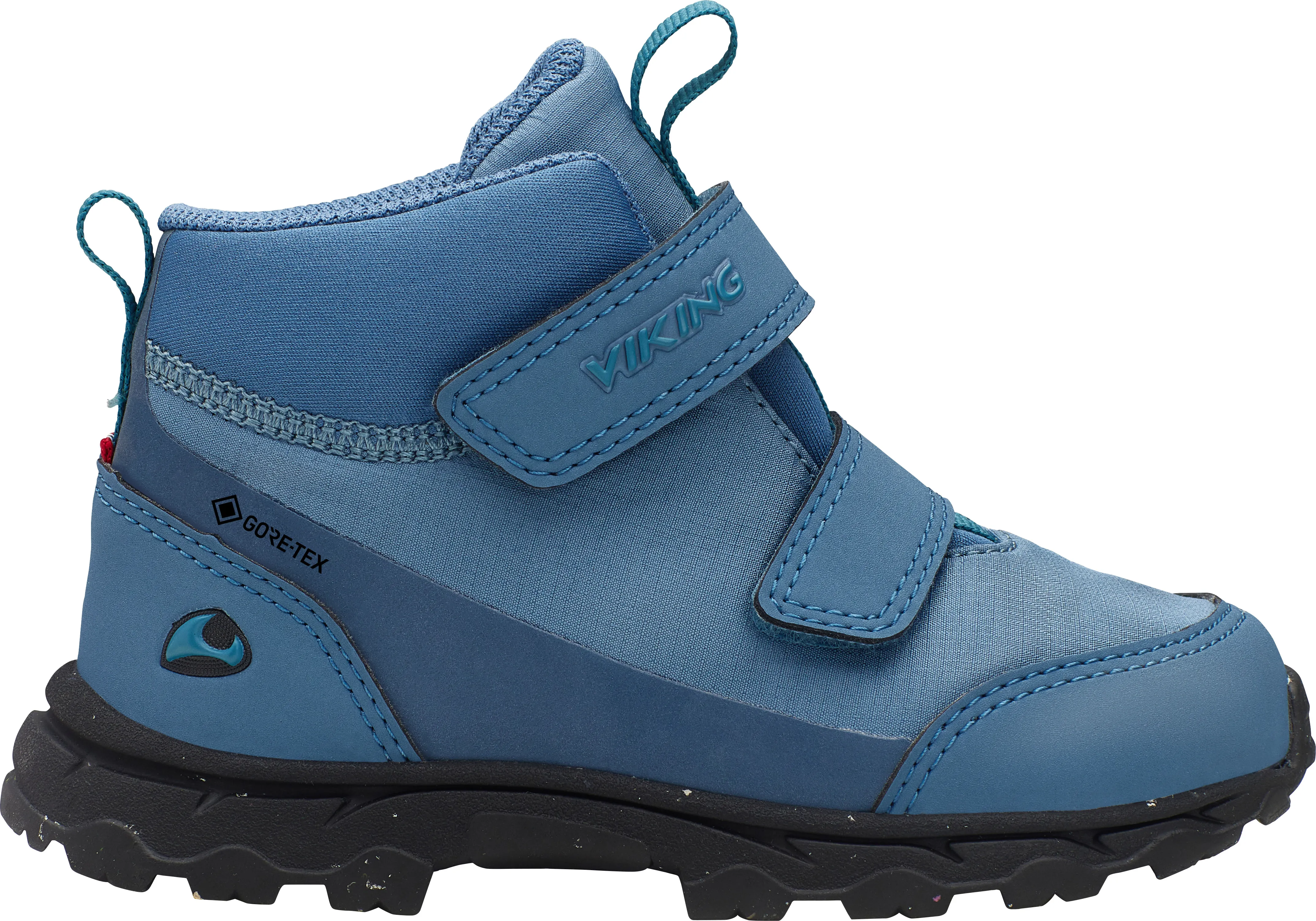 Viking Footwear Kids&#x27; As​k​ Mi​d​ F Gore-Tex Denim/Petrol | Buy Viking Footwear Kids&#x27; As​k​ Mi​d​ F Gore-Tex Denim/Petrol here | Outnorth