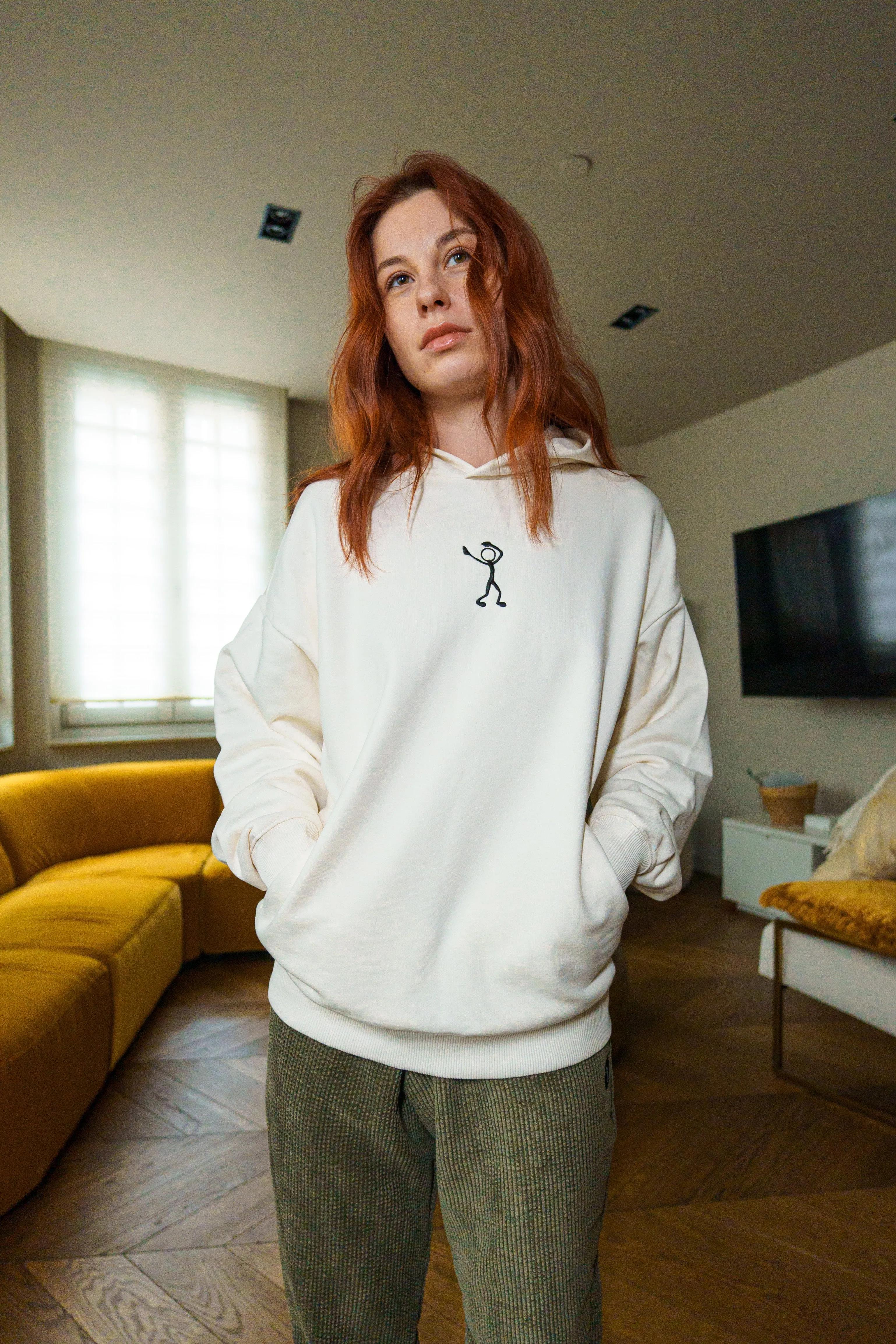 Women's White OG Hoodie